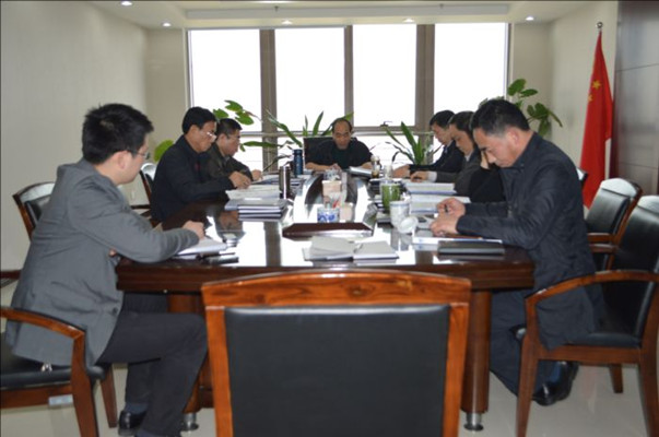 公司召開(kāi)黨的群眾路線(xiàn)教育實(shí)踐活動(dòng)領(lǐng)導班子第一次集中學(xué)習暨動(dòng)員大會(huì )預備會(huì )議